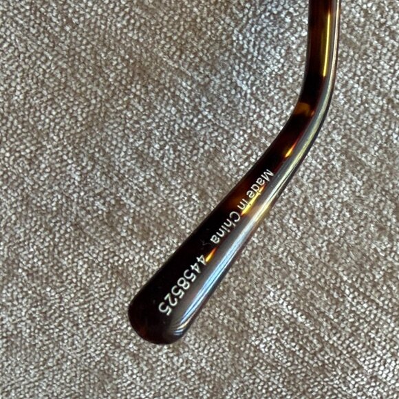 Zenni Tortoise Cat Eye Glasses with Star Detail - Picture 7 of 9